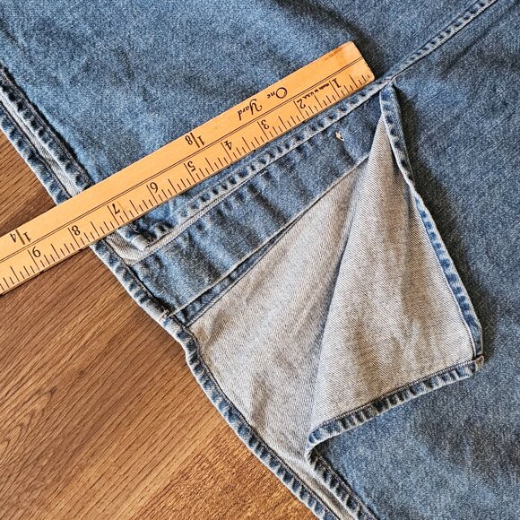 Levi’s Cotton Linen Blend Oversized Lightweight Denim Jacket Shacket S - Picture 6 of 8